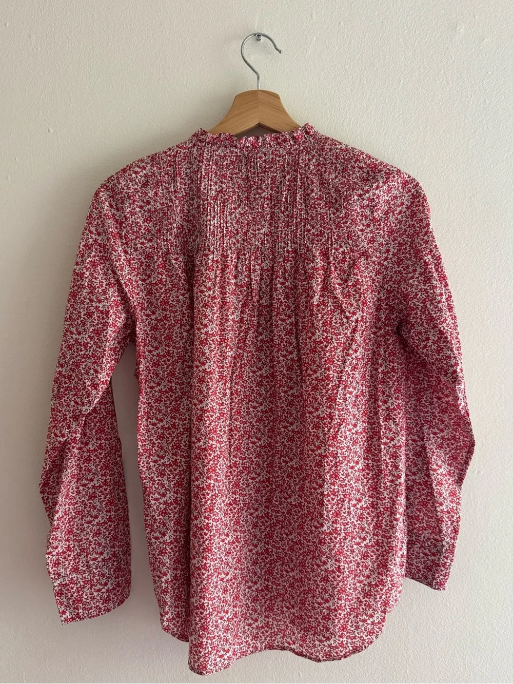 NWT J.Crew x Liberty floral blouse pink 8